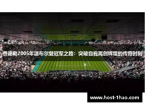 费德勒2005年温布尔登冠军之路:突破自我再创辉煌的传奇时刻 费德勒2005年温布尔登冠军之路:突破自我再创辉煌的传奇时刻